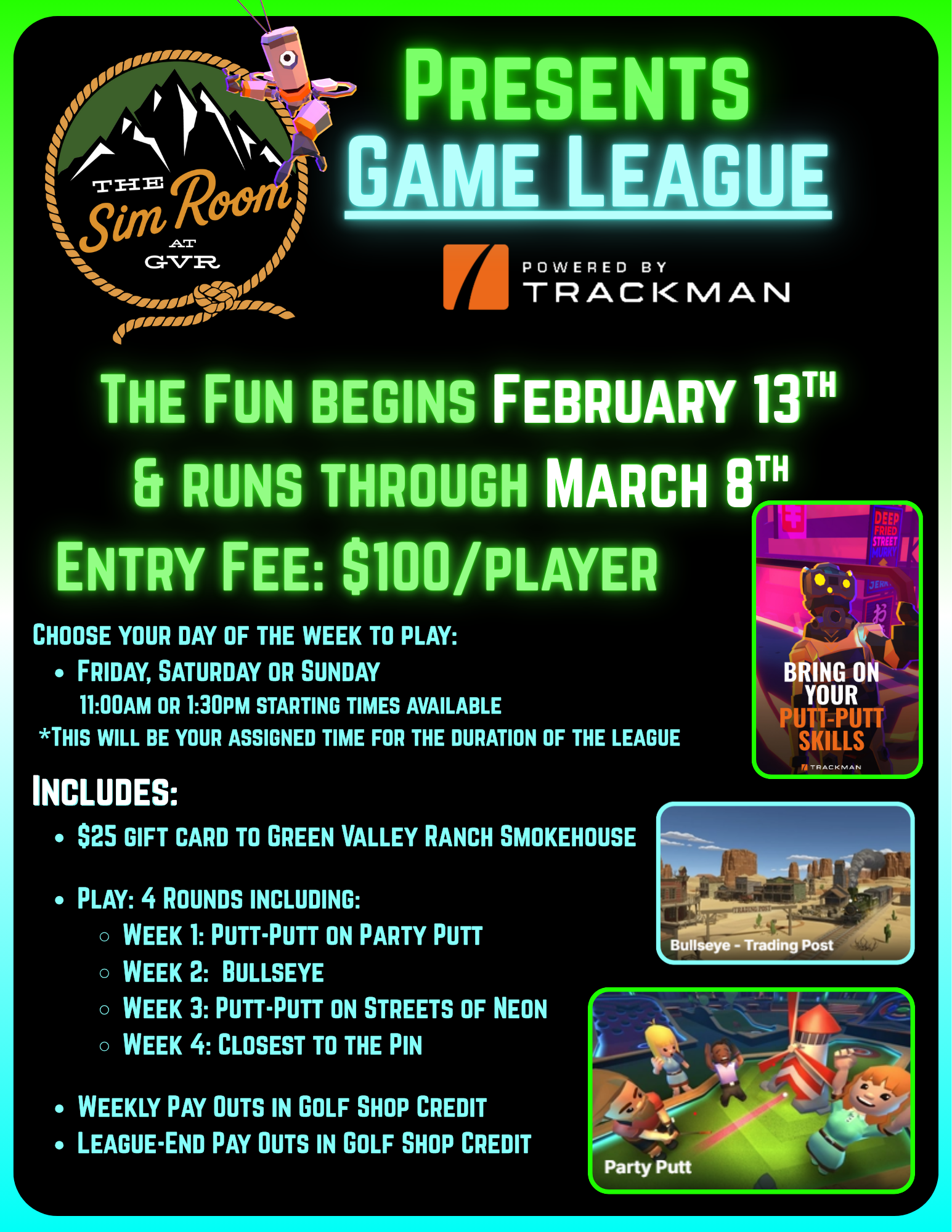 Game League Session 2 Flyer 2026