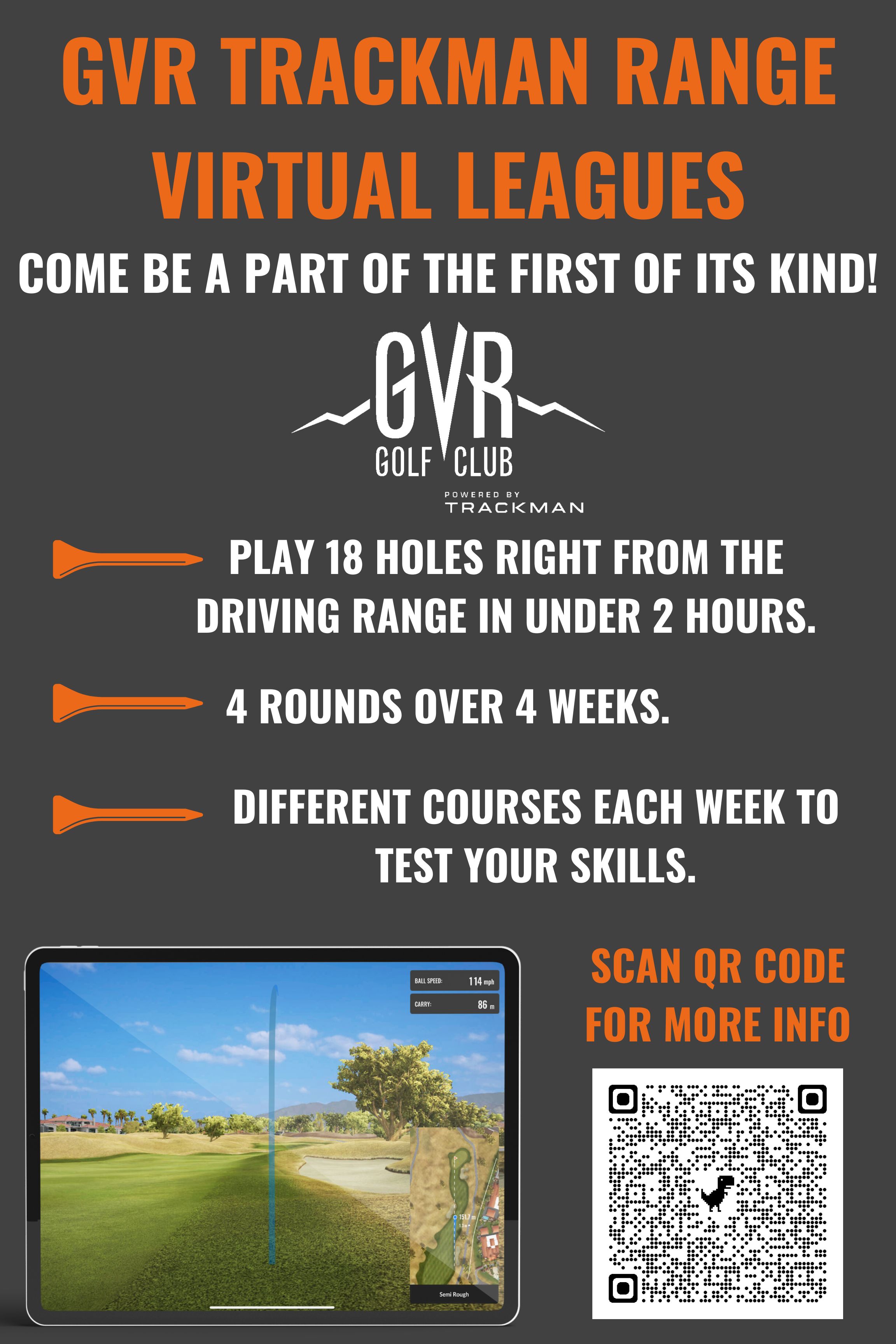 Virtual Golf League A Frame