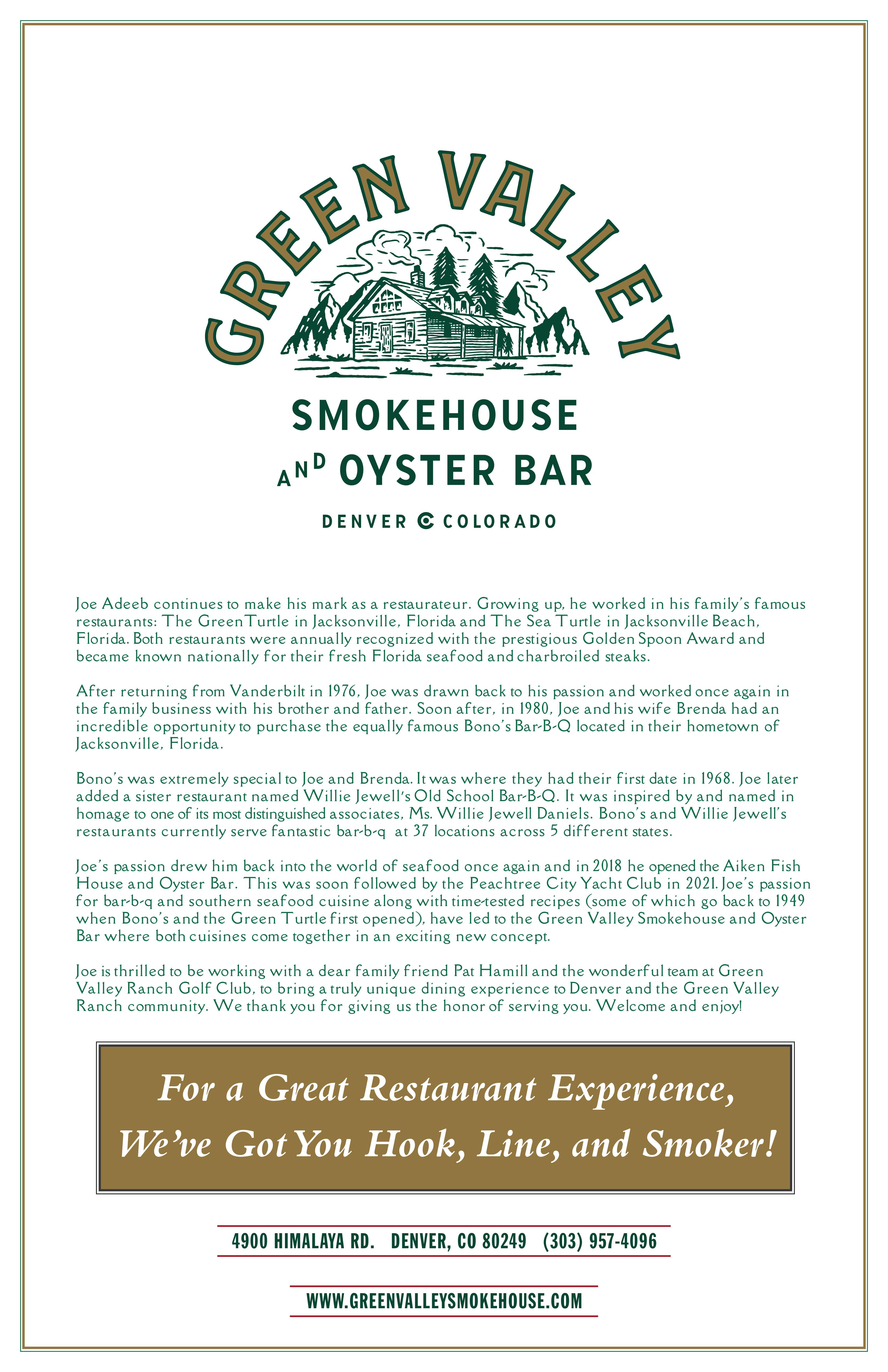 22 04 26 Menu Green Valley Smokehouse Oyster Bar 4.14.22 Page 2